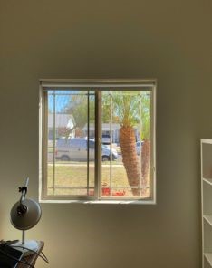 Modern home office setup in Sunnyvale featuring high quality window shades, demonstrating stylish and effective light control.